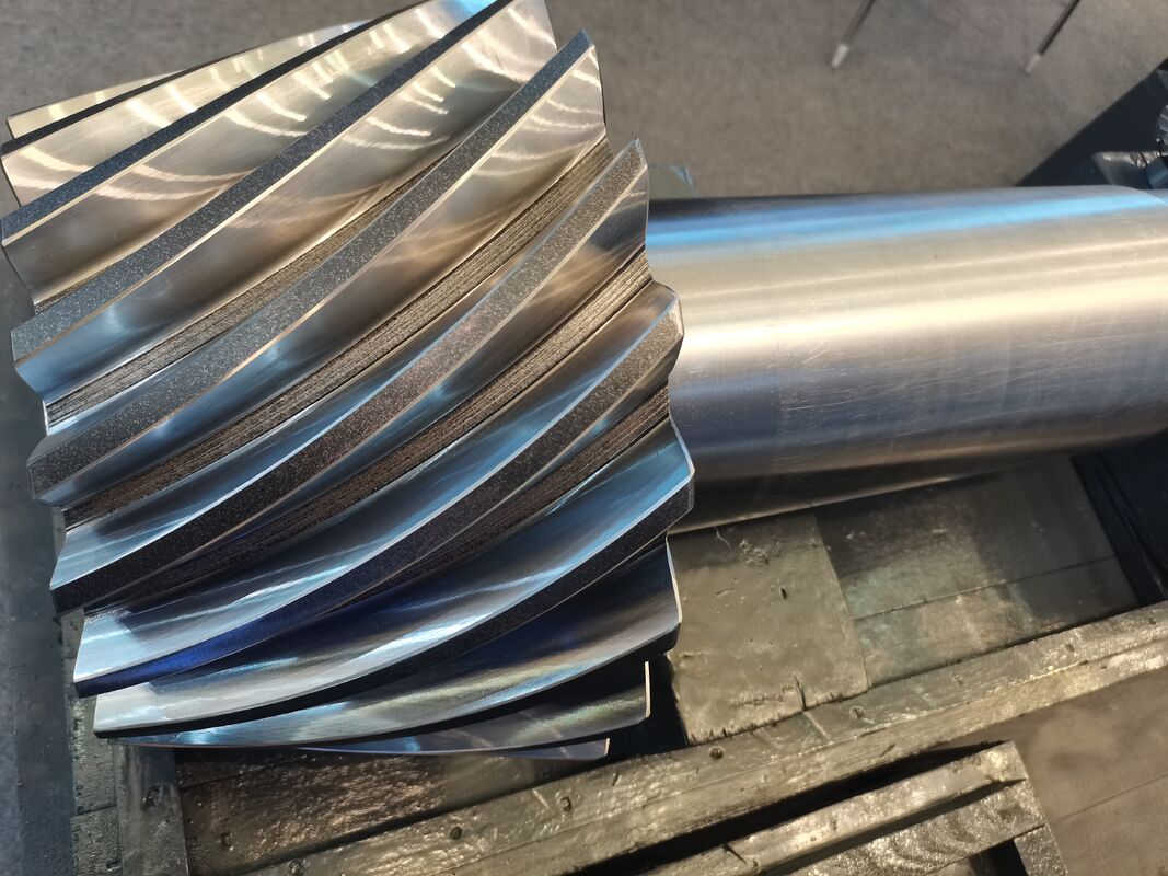 Ruida 高精度カスタマイズ可能なクラッシャーマシン用スパイラルベベルギア（大径、50mm～2300mm）