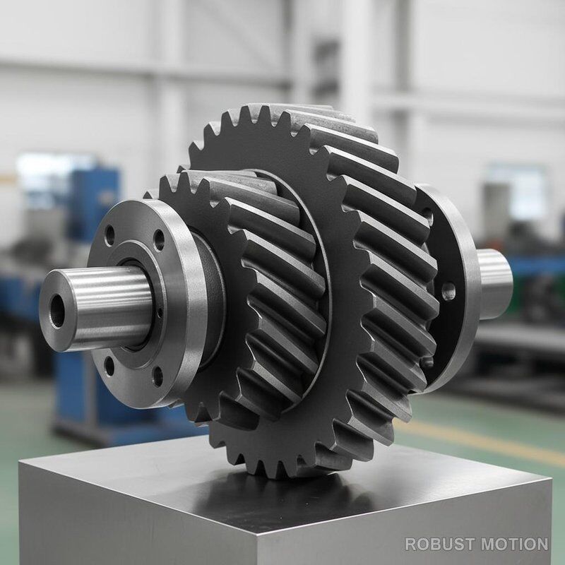 重荷用スピラルベーベルギアセット HRC 58 硬さ62 と DIN3965 クラス 5 標準8 90° 軸角電源伝送